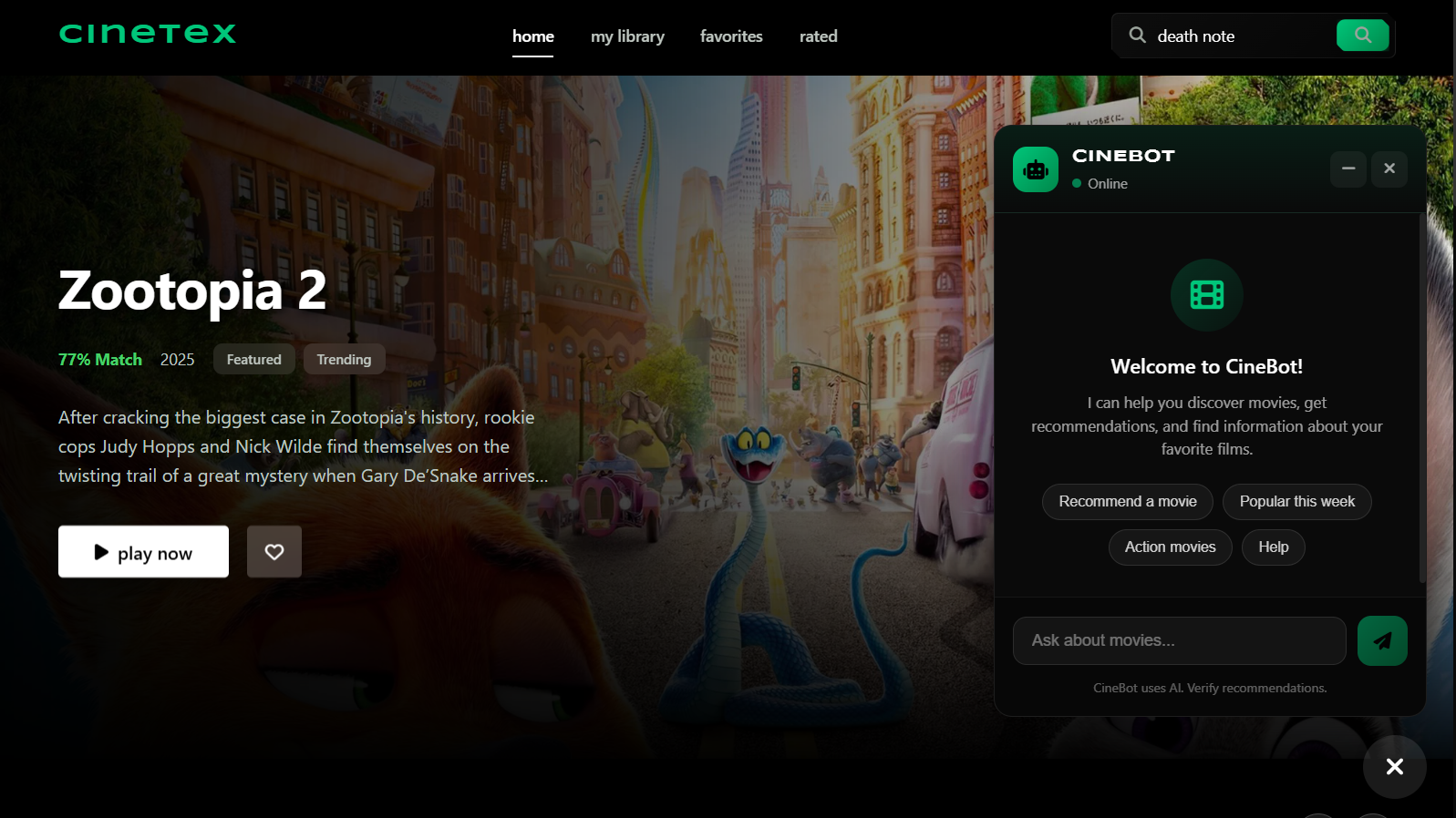 Movie Streaming Platform