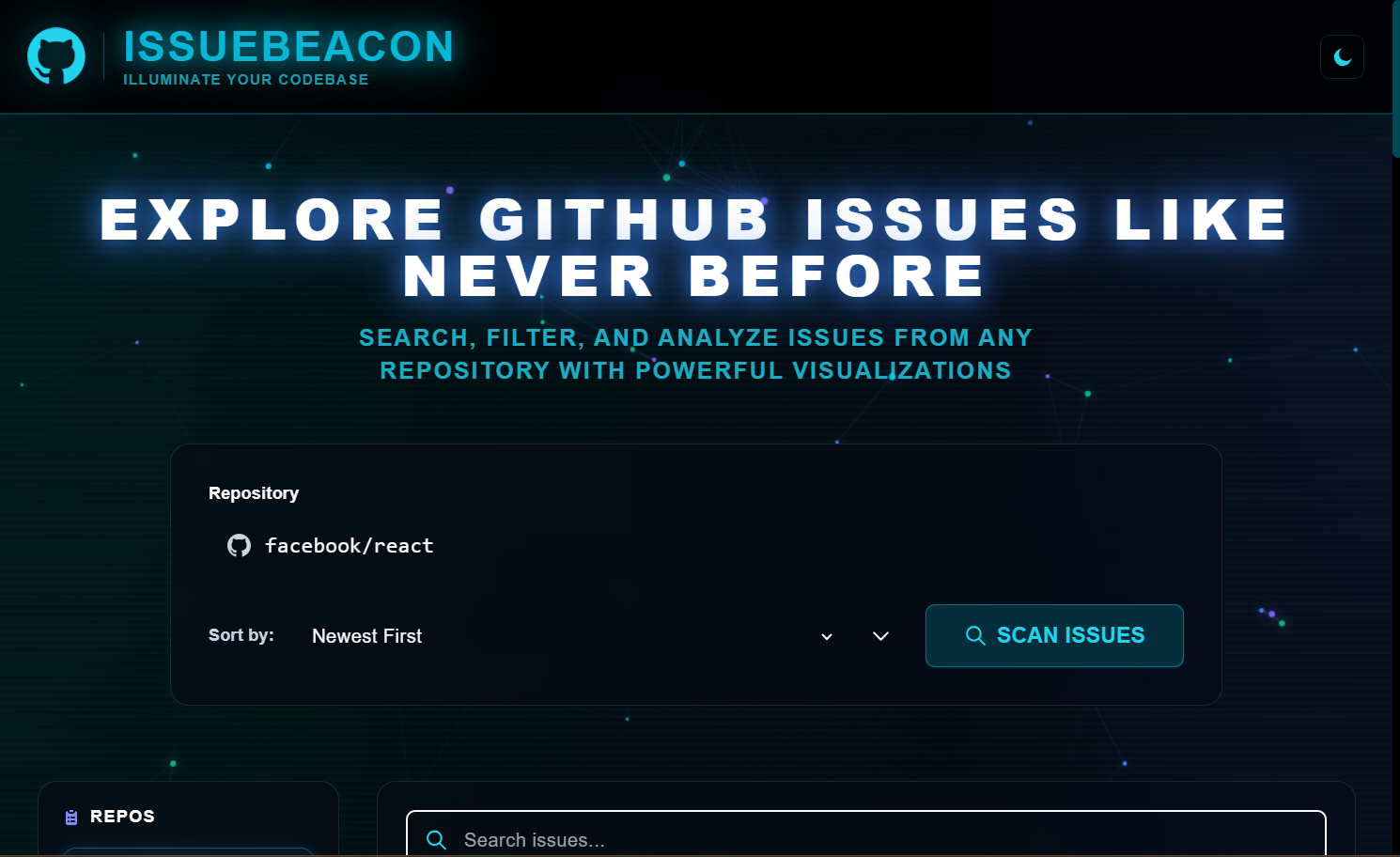 GitHub Issue Explorer